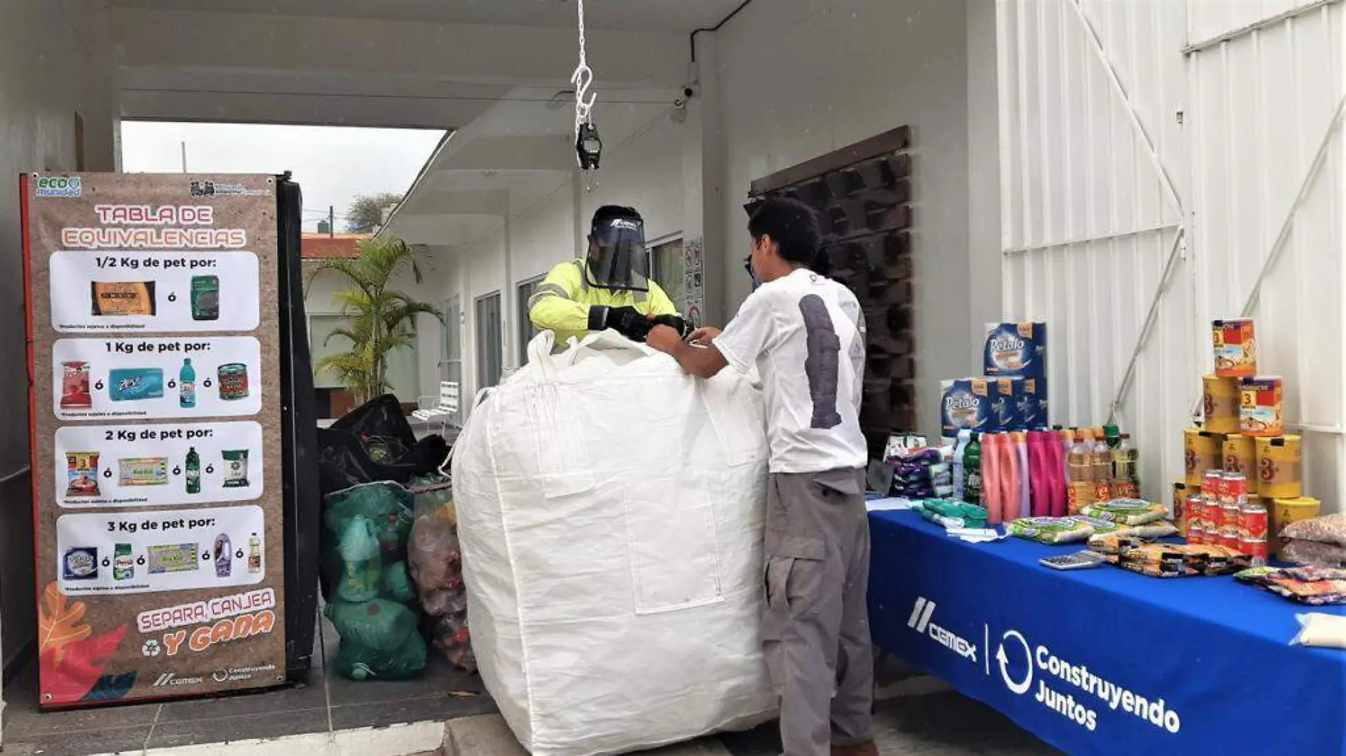 Lo recolectado equivale a la siembra de 42 árboles  Cortesía Cemex